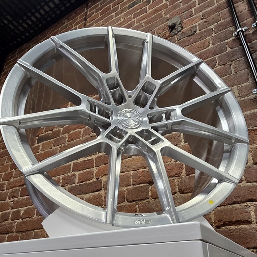 AL13 Wheels Clear Brushed